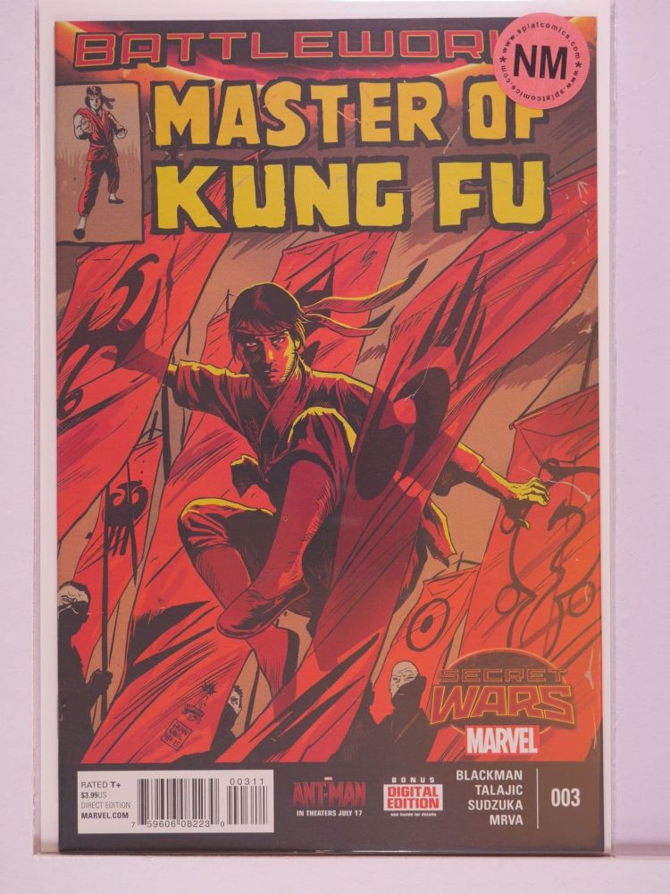 MASTER OF KUNG FU (2015) Volume 2: # 0003 NM BATTLEWORLD