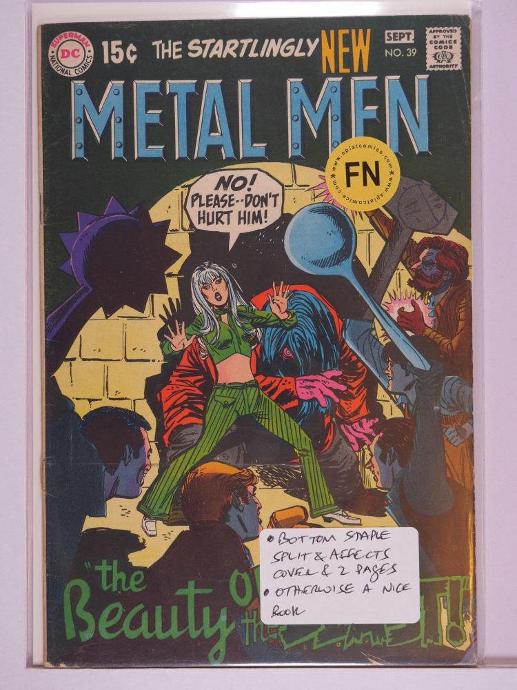 METAL MEN (1963) Volume 1: # 0039 FN