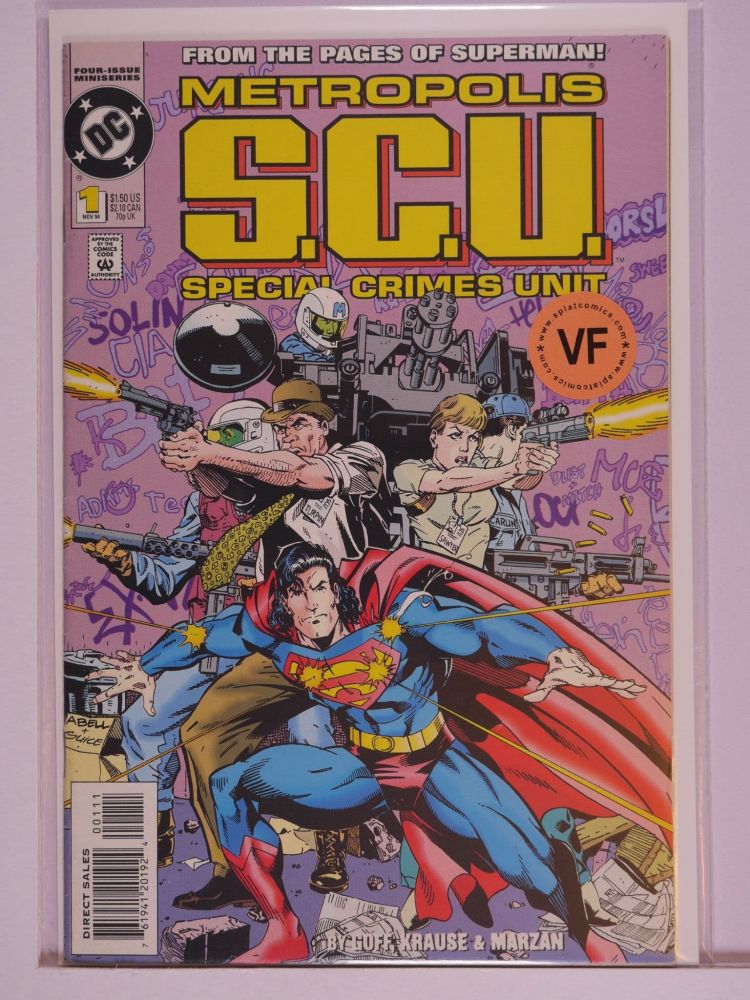 METROPOLIS S.C.U. SPECIAL CRIMES UNIT (1994) Volume 1: # 0001 VF