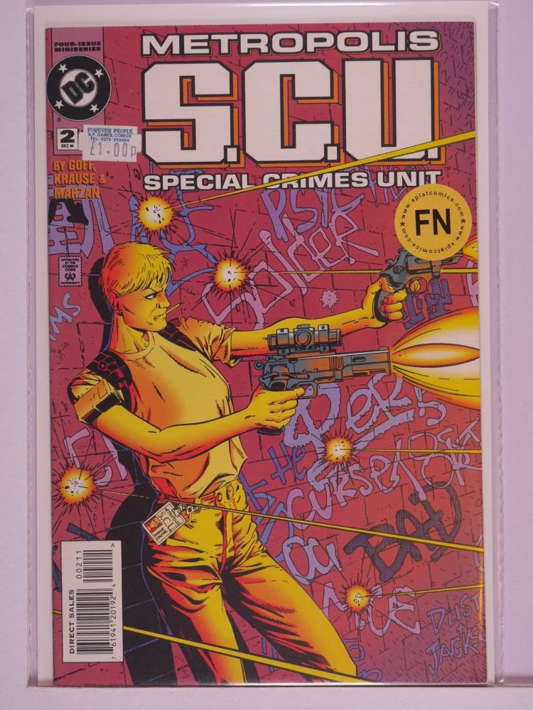 METROPOLIS S.C.U. SPECIAL CRIMES UNIT (1994) Volume 1: # 0002 FN