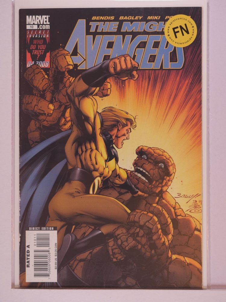 MIGHTY AVENGERS (2007) Volume 1: # 0010 FN