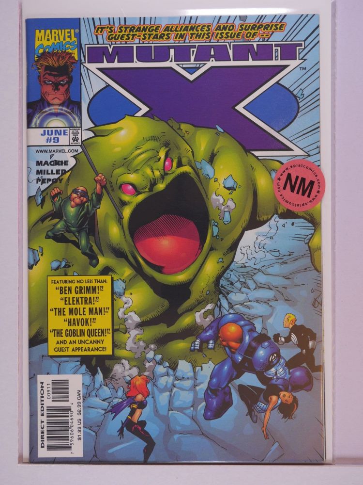 MUTANT X (1998) Volume 1: # 0009 NM