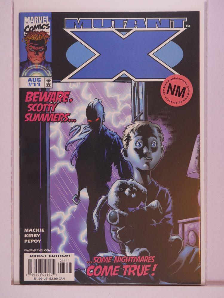 MUTANT X (1998) Volume 1: # 0011 NM