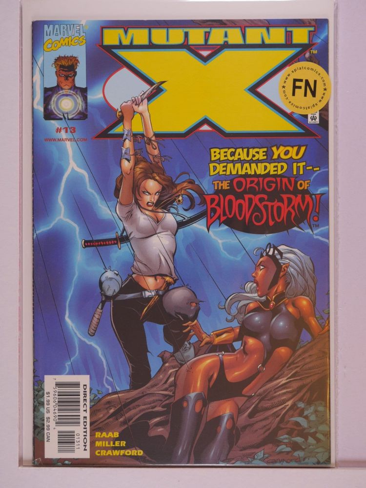 MUTANT X (1998) Volume 1: # 0013 FN