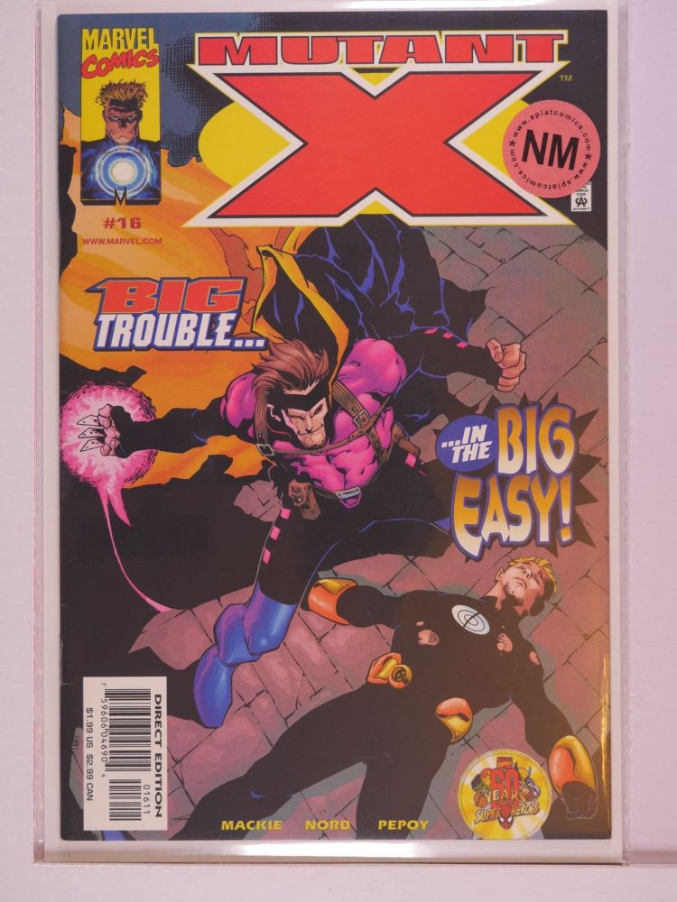 MUTANT X (1998) Volume 1: # 0016 NM