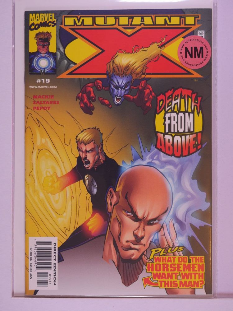 MUTANT X (1998) Volume 1: # 0019 NM