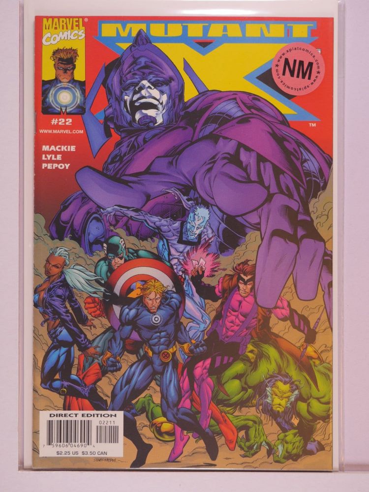 MUTANT X (1998) Volume 1: # 0022 NM