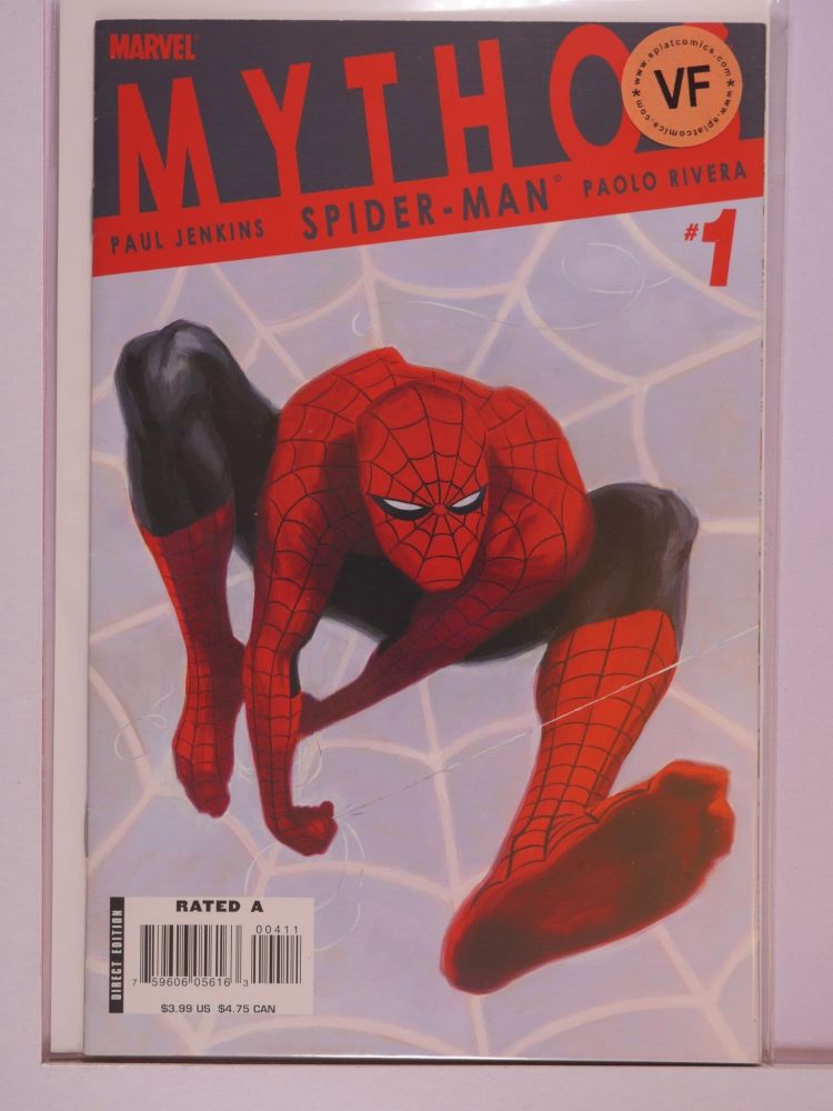 MYTHOS (2007) Volume 1: # 0001 VF SPIDERMAN