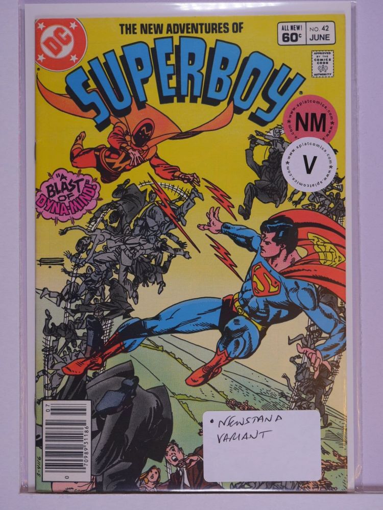 NEW ADVENTURES OF SUPERBOY (1980) Volume 1: # 0042 NM NEWSSTAND VARIANT