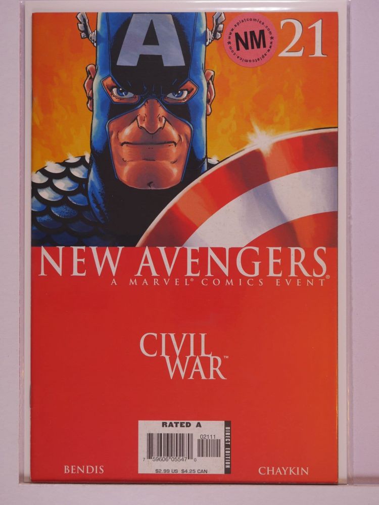 NEW AVENGERS (2004) Volume 1: # 0021 NM