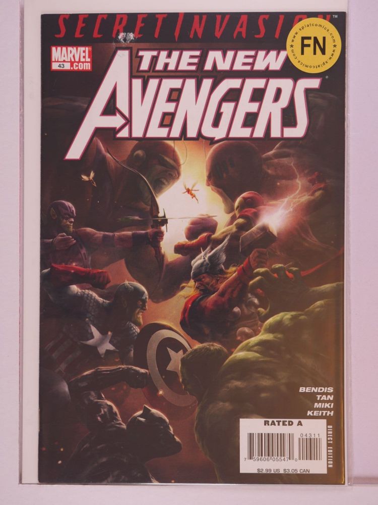 NEW AVENGERS (2004) Volume 1: # 0043 FN