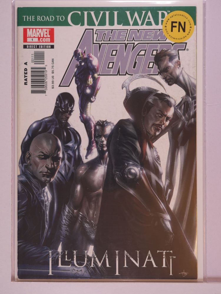 NEW AVENGERS ILLUMINATI (2006) Volume 1: # 0001 FN ROAD TO CIVIL WAR