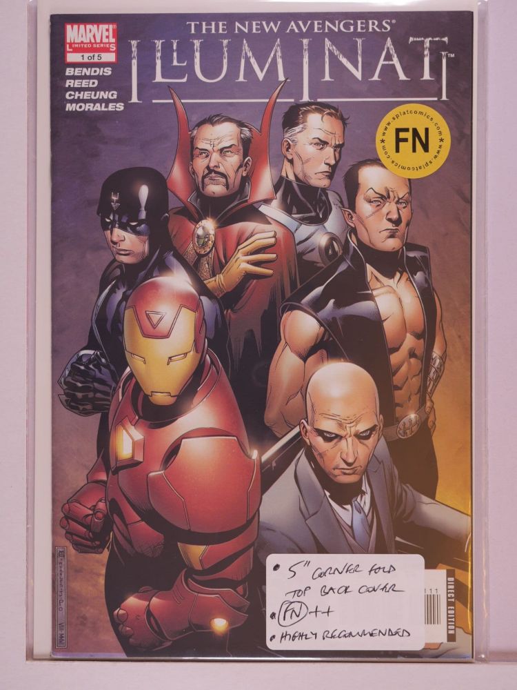 NEW AVENGERS ILLUMINATI (2007) Volume 2: # 0001 FN