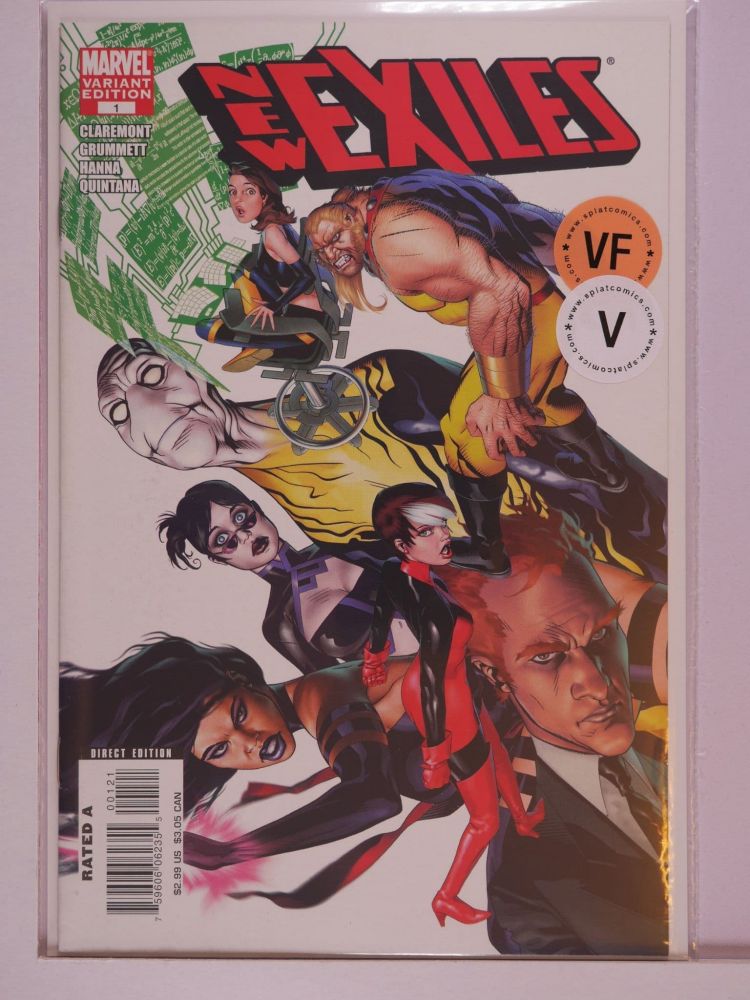 NEW EXILES (2008) Volume 1: # 0001 VF VARIANT