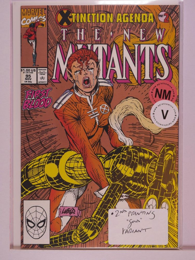 NEW MUTANTS (1983) Volume 1: # 0095 NM 2ND PRINT VARIANT