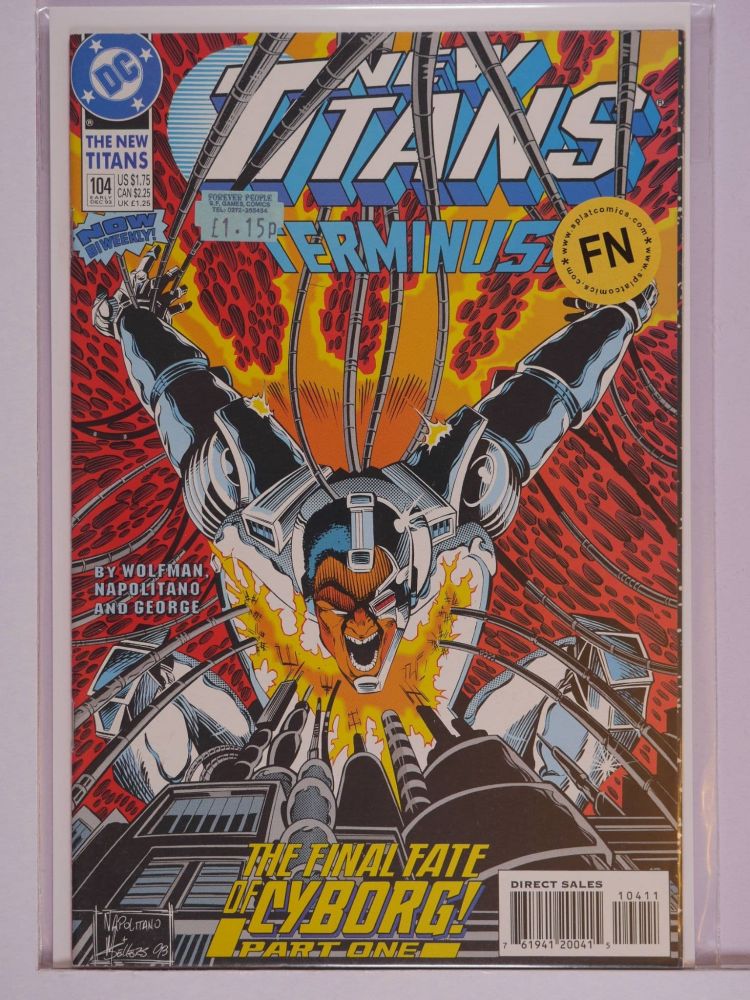 NEW TEEN TITANS / NEW TITANS (1984) Volume 2: # 0104 FN