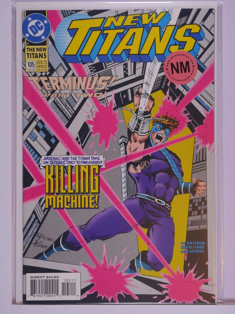 NEW TEEN TITANS / NEW TITANS (1984) Volume 2: # 0105 NM