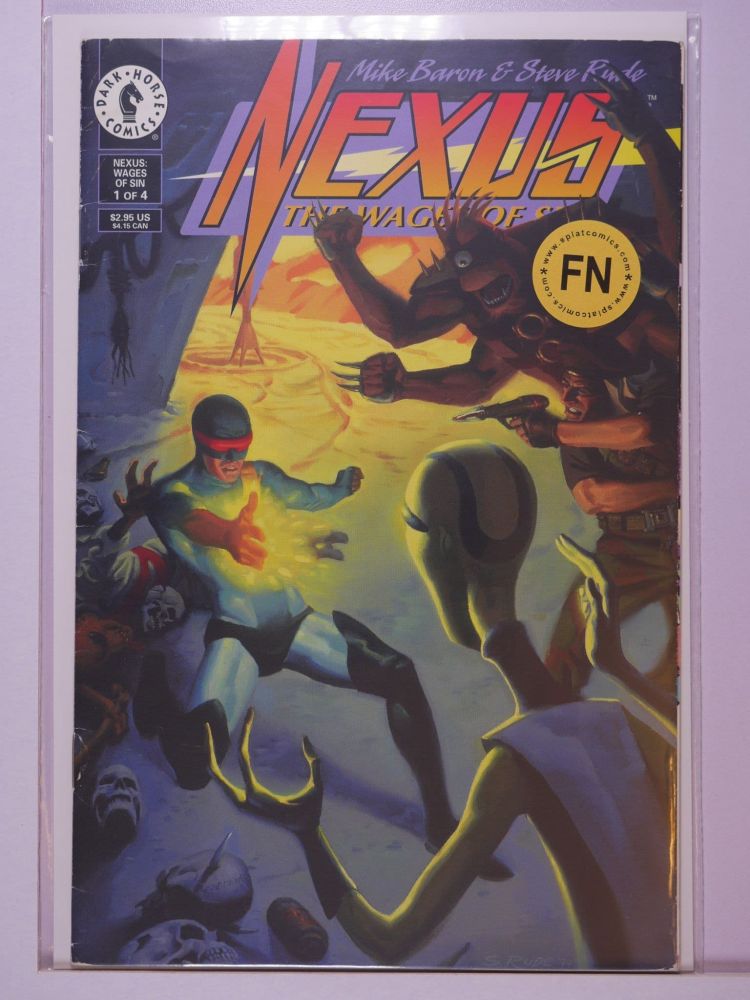 NEXUS THE WAGES OF SIN (1995) Volume 1: # 0001 FN AKA VOLUME 2 NUMBER 85