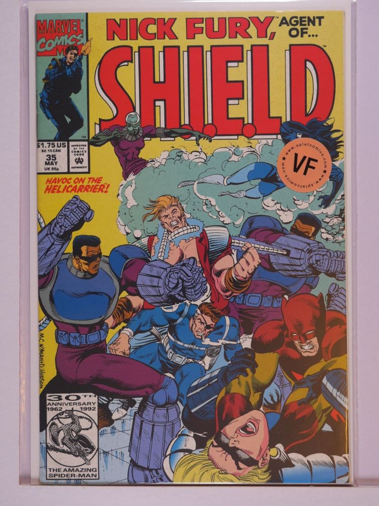 NICK FURY AGENT OF SHIELD (1989) Volume 3: # 0035 VF