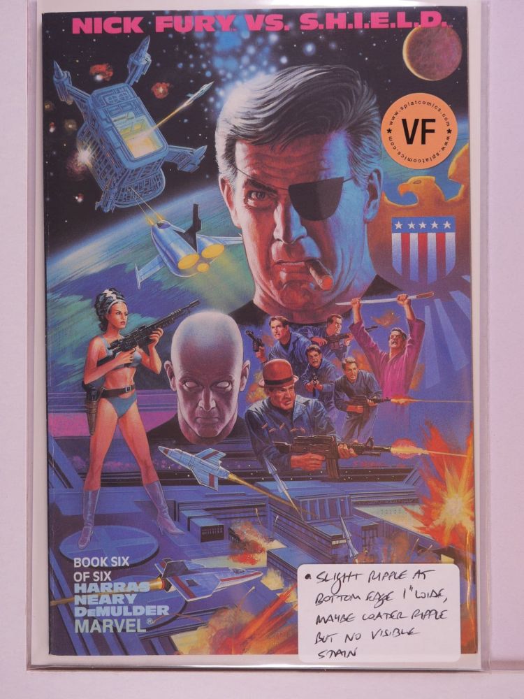 NICK FURY VS SHIELD (1988) Volume 1: # 0006 VF