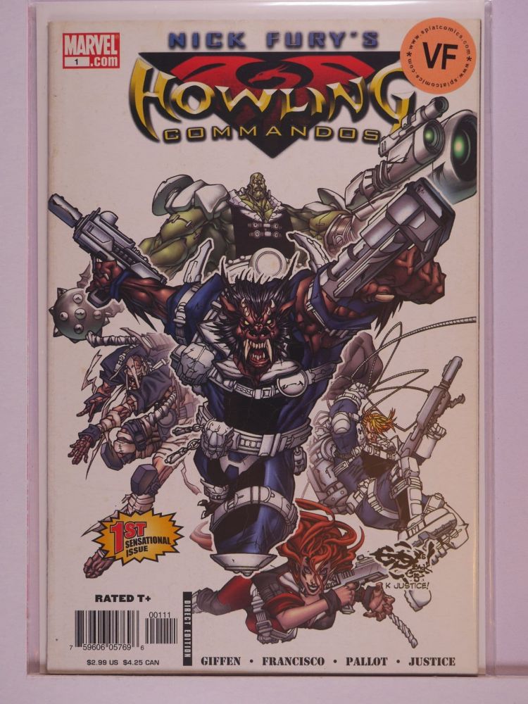 NICK FURYS HOWLING COMMANDOS (2005) Volume 1: # 0001 VF