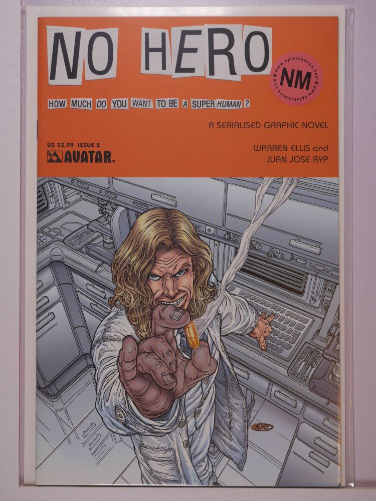 NO HERO (2008) Volume 1: # 0002 NM