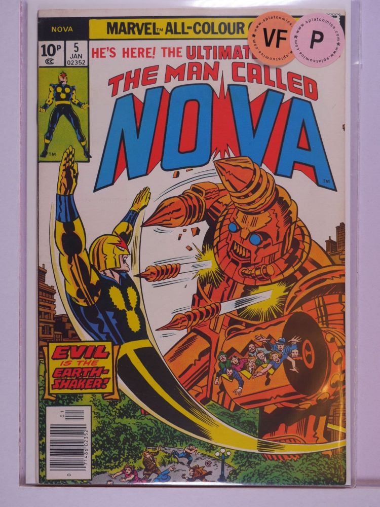 NOVA (1976) Volume 1: # 0005 VF PENCE