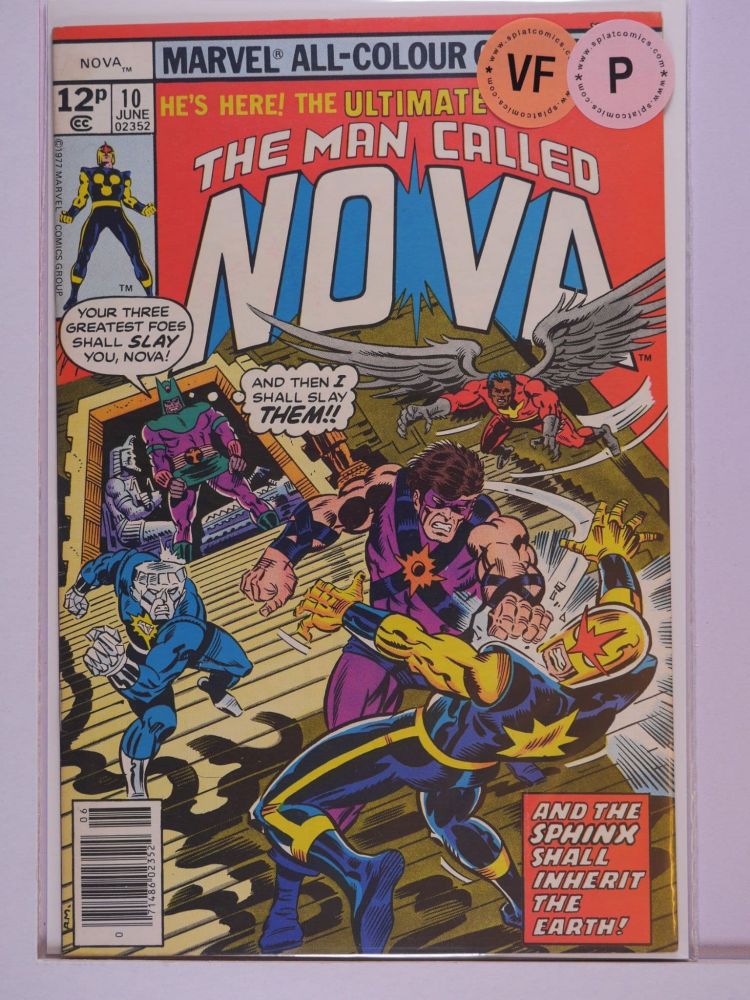 NOVA (1976) Volume 1: # 0010 VF PENCE