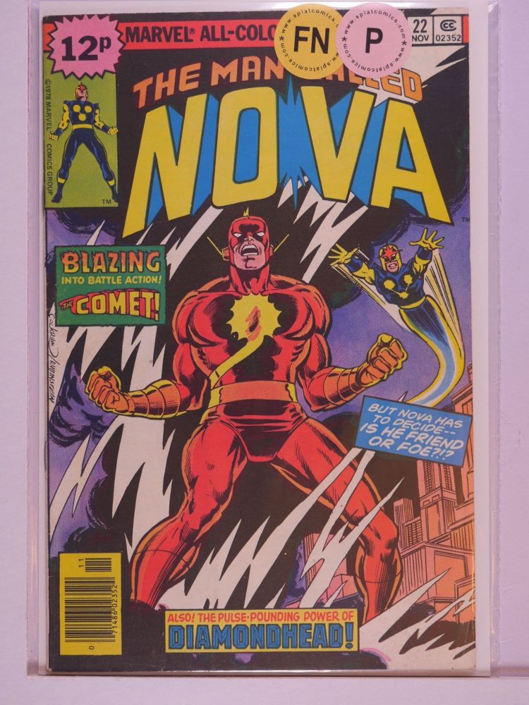 NOVA (1976) Volume 1: # 0022 FN PENCE