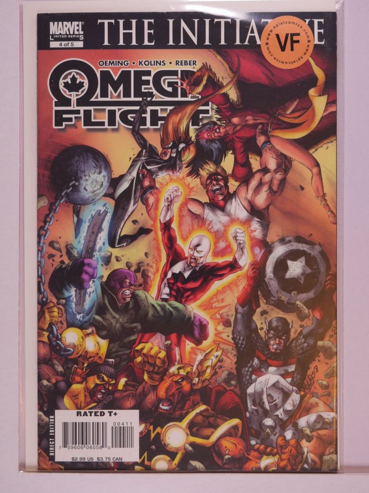 OMEGA FLIGHT (2007) Volume 1: # 0004 VF