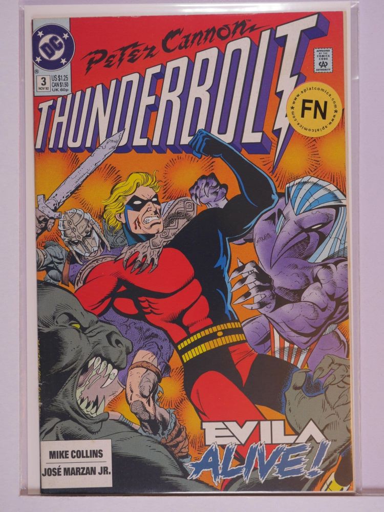 PETER CANNON THUNDERBOLT (1992) Volume 1: # 0003 FN