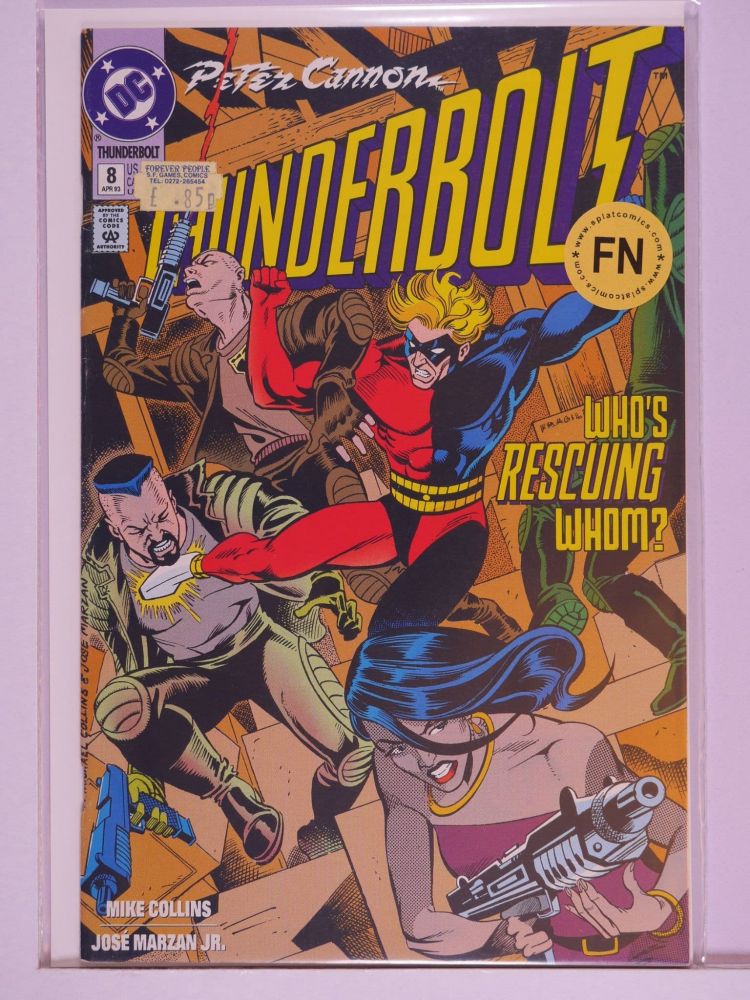 PETER CANNON THUNDERBOLT (1992) Volume 1: # 0008 FN