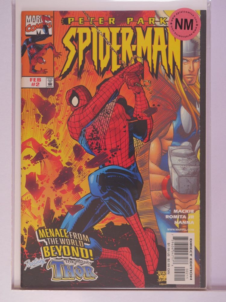 PETER PARKER SPIDERMAN (1999) Volume 1: # 0002 NM