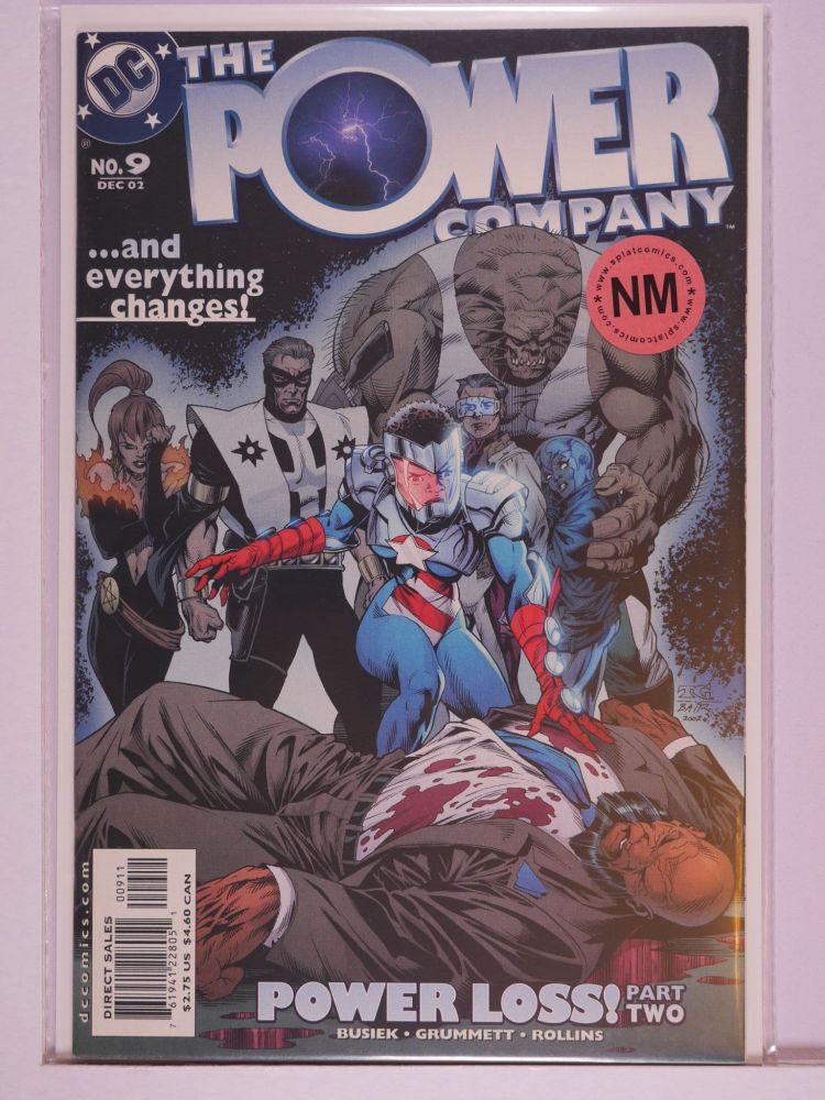 POWER COMPANY (2002) Volume 1: # 0009 NM