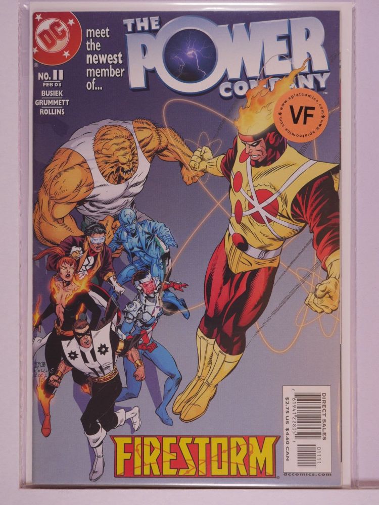 POWER COMPANY (2002) Volume 1: # 0011 VF