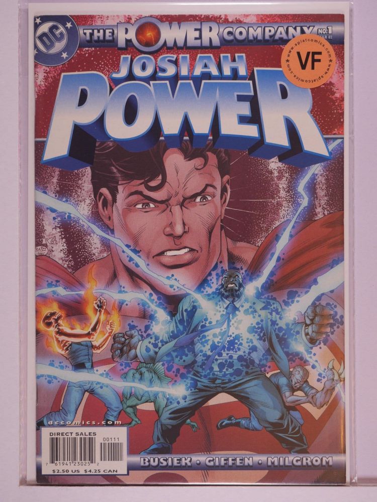 POWER COMPANY JOSIAH POWER (2002) Volume 1: # 0001 VF