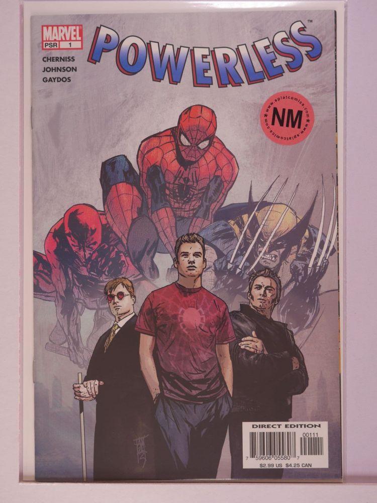 POWERLESS (2004) Volume 1: # 0001 NM