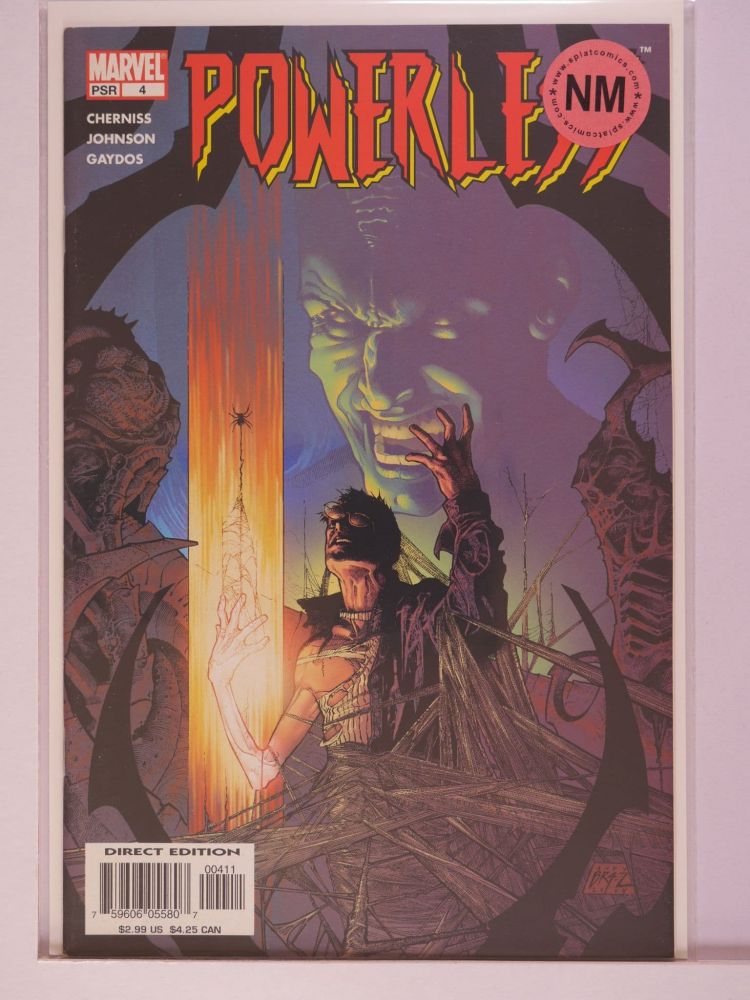 POWERLESS (2004) Volume 1: # 0004 NM