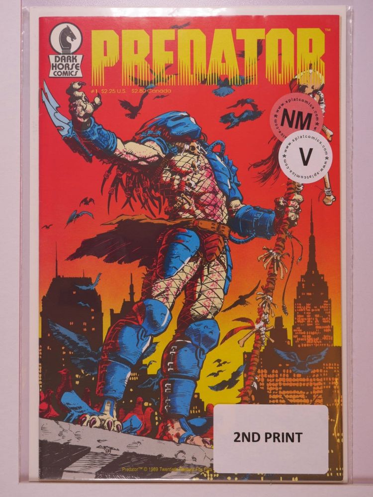 PREDATOR (1989) Volume 1: # 0001 NM 2ND PRINT VARIANT