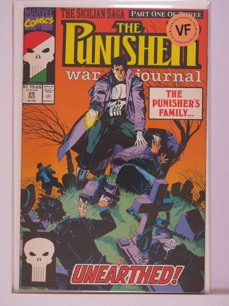 PUNISHER WAR JOURNAL (1988) Volume 1: # 0025 VF