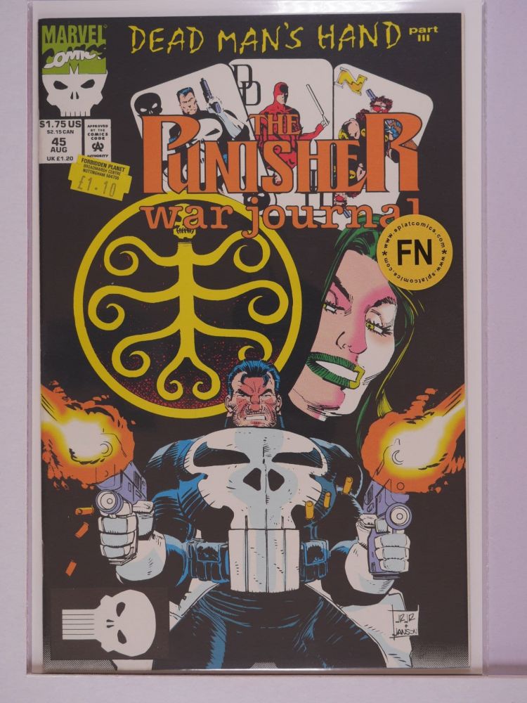 PUNISHER WAR JOURNAL (1988) Volume 1: # 0045 FN