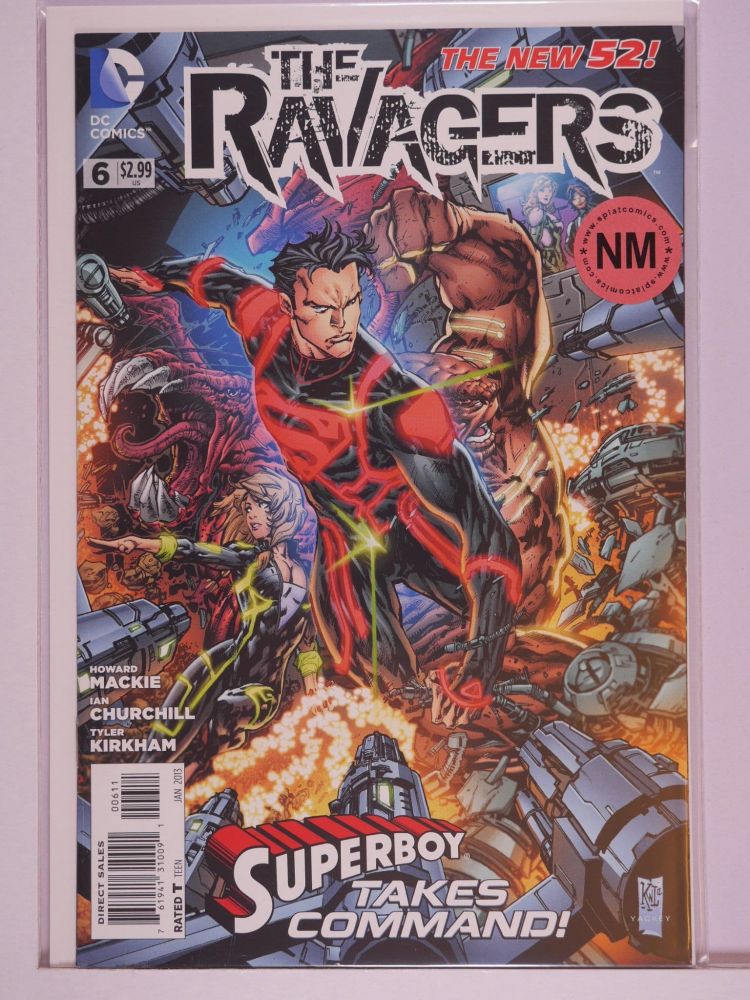 RAVAGERS NEW 52 (2011) Volume 1: # 0006 NM