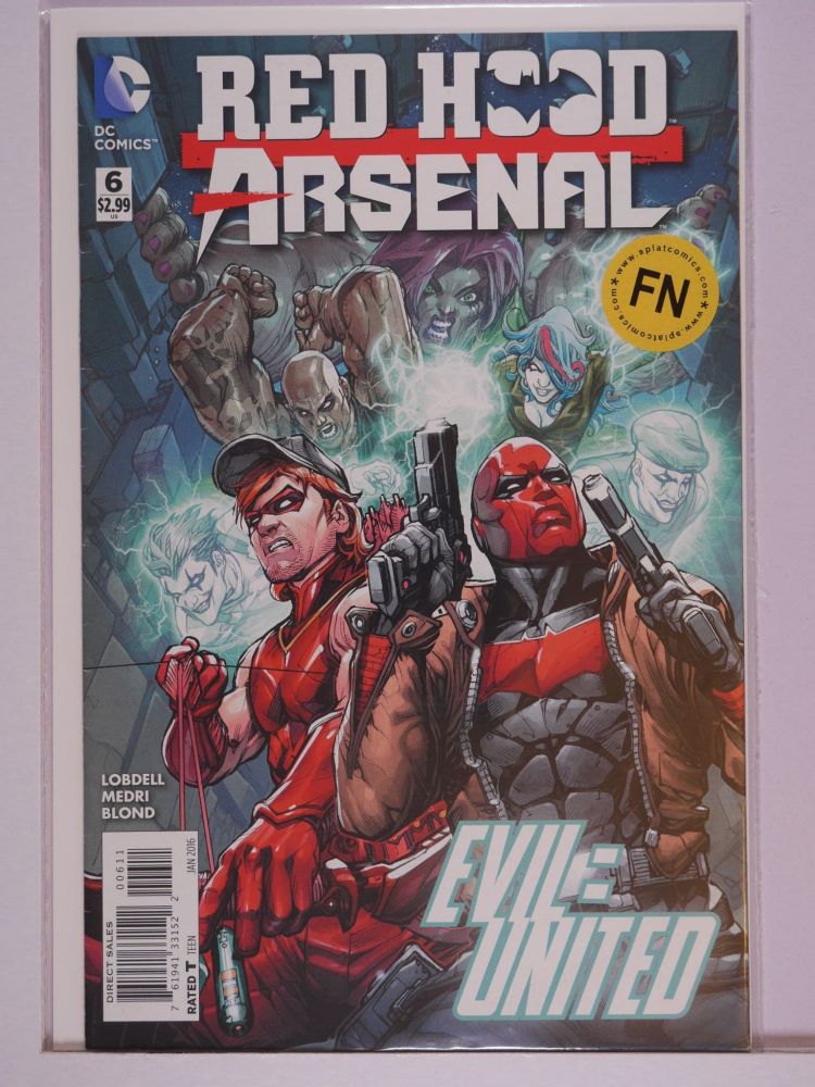 RED HOOD ARSENAL (2015) Volume 2: # 0006 FN