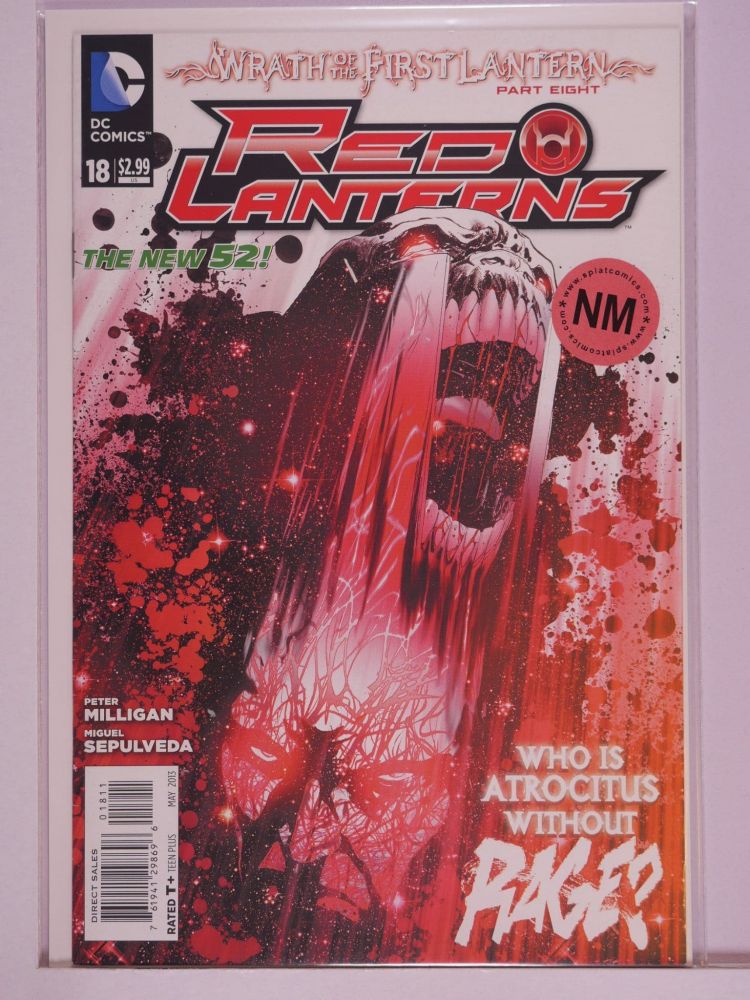 RED LANTERNS NEW 52 (2011) Volume 1: # 0018 NM