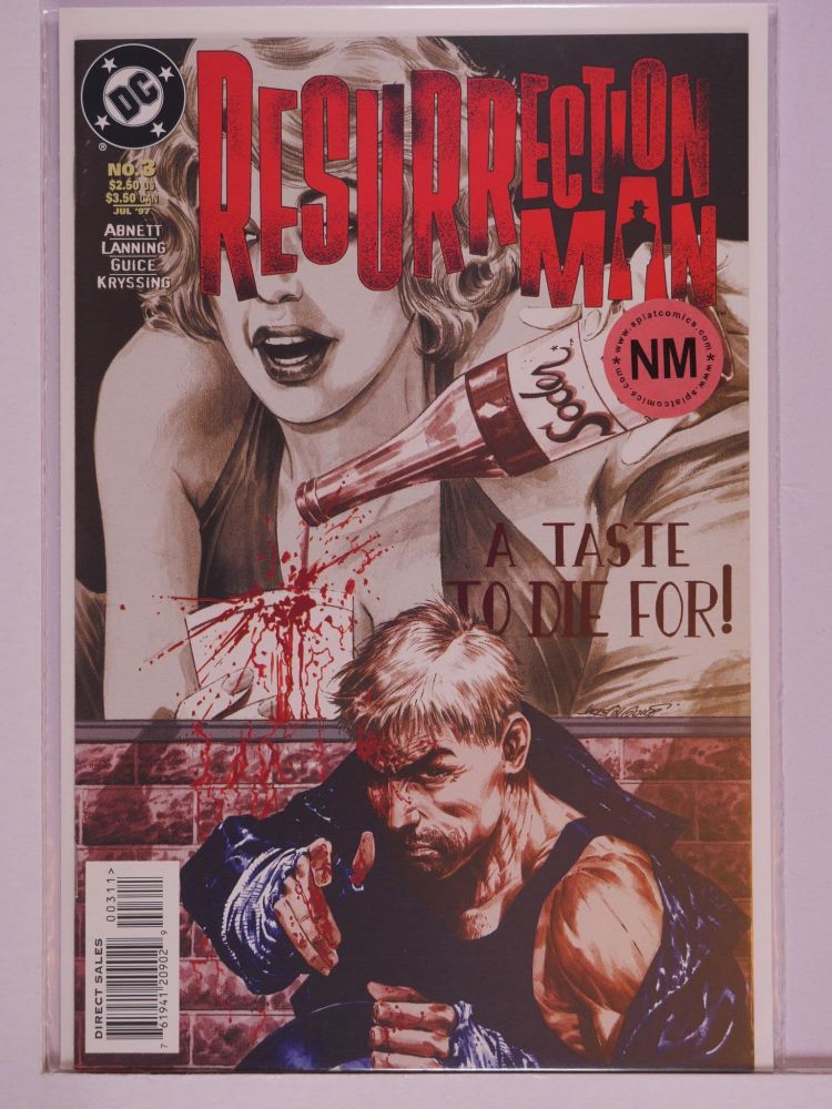 RESURRECTION MAN (1997) Volume 1: # 0003 NM