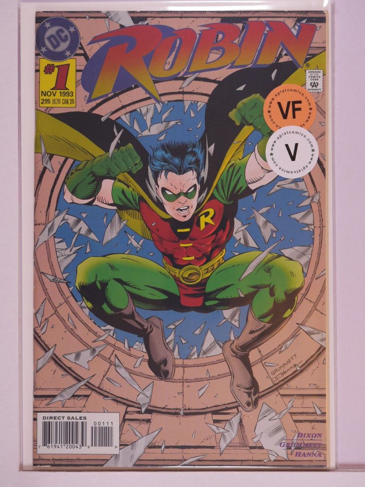 ROBIN (1993) Volume 2: # 0001 VF FOIL COVER VARIANT