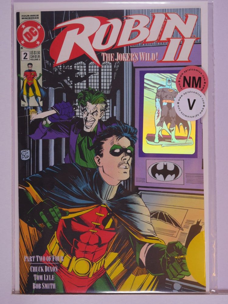 ROBIN II (1991) Volume 1: # 0002 NM JOKER STABBING KNIFE VARIANT