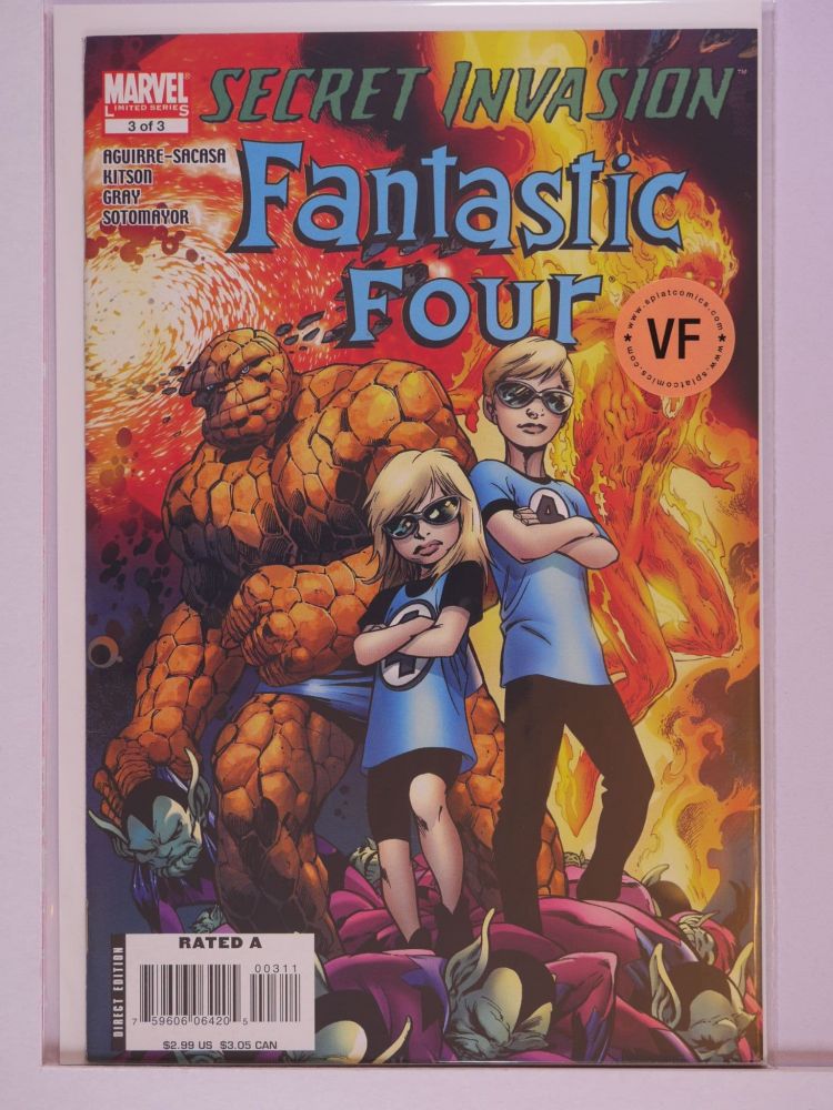 SECRET INVASION FANTASTIC FOUR (2008) Volume 1: # 0003 VF