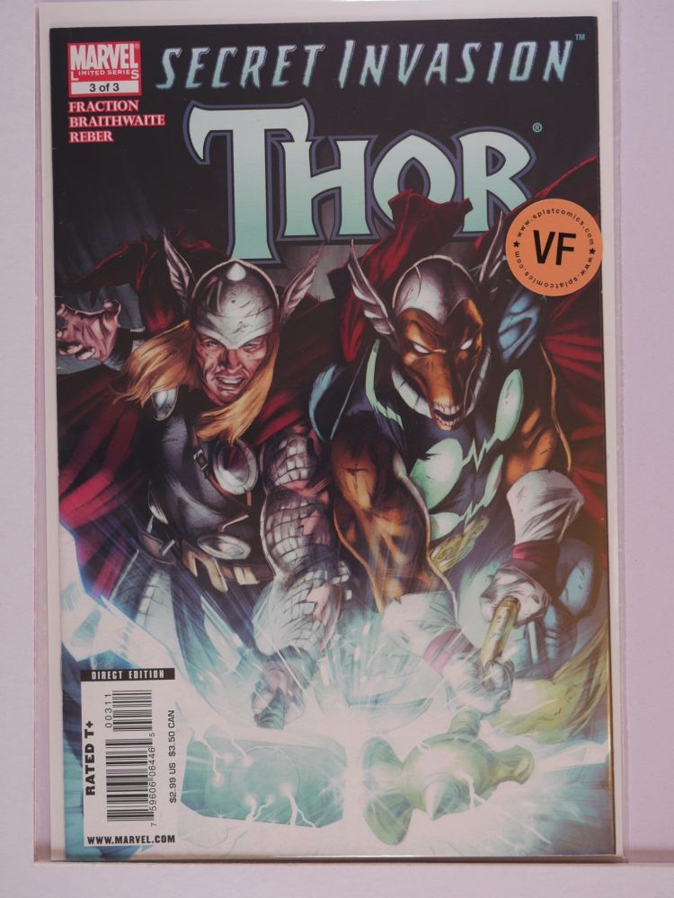 SECRET INVASION THOR (2008) Volume 1: # 0003 VF