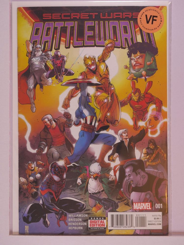 SECRET WARS BATTLEWORLD (2015) Volume 1: # 0001 VF